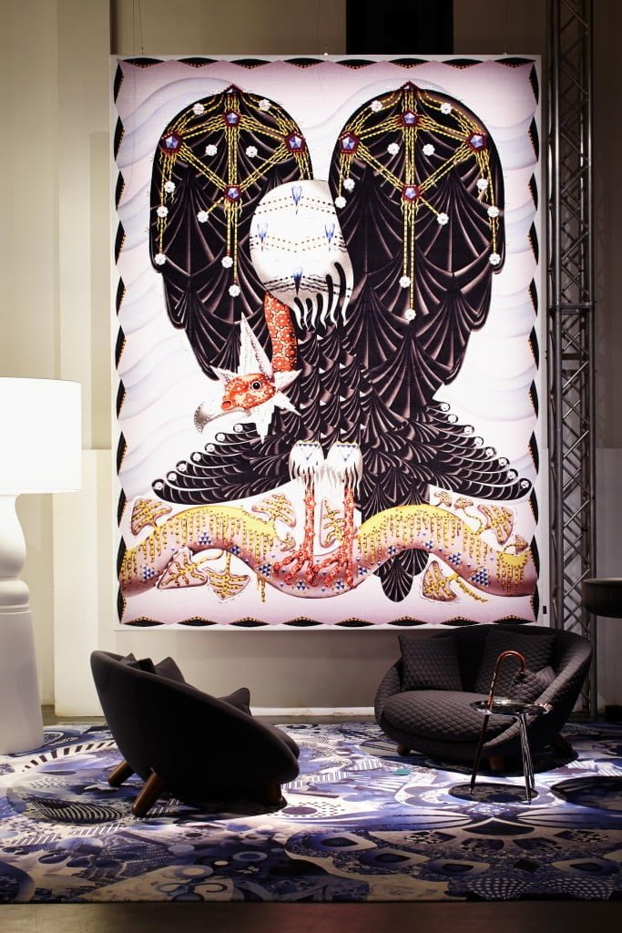 洋書 klaus haapaniemi Monster Vulture - Moooi Carpets