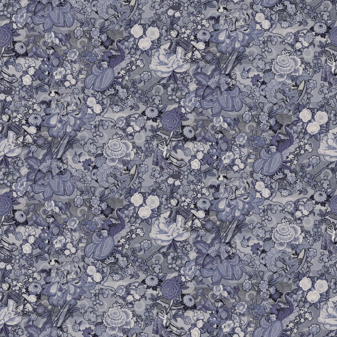 Rendezvous Tokyo Blue Ming Blue Moooi Carpets